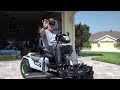 Ego's New E-Steer - Mowing In Ultimate Leisure