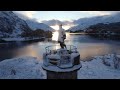 Winter arrives in Glenfinnan