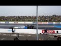 Santa Pod Top Fuel Dragster Aborted Run - Slow Motion