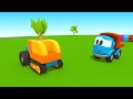 Car cartoons full episodes & Leo the truck cartoon for kids - Street vehicles & big trucks for kids.