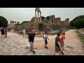 Rome Walking Tour 4K - ROMAN FORUM with Captions - July 2024