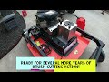 Repairing DR Tow Behind Brush Mower - New Clutch, Idler Pulley & Belt