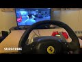 How To Play GTA 5 with Ferrari Thrustmaster T80 Racing Steering Wheel PS4 and GAMEPLAY