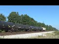 CSXT K423-11 Rerouted ethanol loads to Tampa with NS and CP power southbound by the A 114