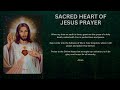 Prayers To The Sacred Heart of Jesus