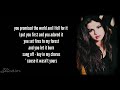 Selena Gomez - Lose you to love me (Lyrics)