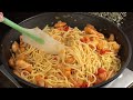 New pasta recipe – quick, easy and incredibly tasty! For dinner