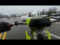 RIDING DIRTBIKE IN THE SNOW!! (feat… king von)
