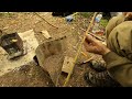 Hobo stove (Deluxe Edition) and Atlatl Progress Report #4k #survival #buschcraft #diy #camping