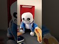 sans plush and rare sans with sneakers plush