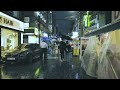 [4K] Cyberpunk Rainy Seoul Night Walk - Konkuk University | 사이버펑크 서울 느낌의 건대 맛의 거리, 비오는 날의 저녁 산책