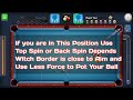 8 Ball Pool: SPIN TUTORIAL || How to use spin in 8 Ball Pool...