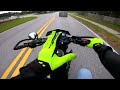 Can a 300cc Handle The Highway?! - KLX300SM