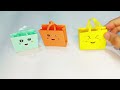 origami paper bag / DIY paper bag ideas / paper bag / how to make paper bag / school hack / crafting
