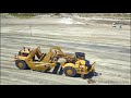 Brand new Tier 4 CATERPILLAR 657 scraper in action