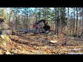 TimberPro TL745D cutting with the Monster Quadco 27sc!