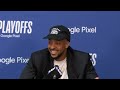 CJ McCollum | Pelicans vs. Thunder 2024 NBA Playoffs Game 4 Postgame