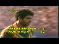 1982 Kangaroo Tour..2nd Test..GB v Australia..