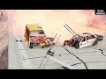 Mad Truck Race | Extreme BeamNG Drive Road Rage