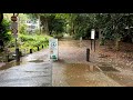 【4K】 Walk With Me Outdoors - (Rainy Day in Tokyo, Japan) STREET SOUNDS