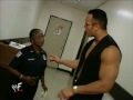 WWE The Rock funny segment with an old lady