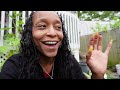 I'm Back! | First Spring Urban Garden Tour | Planting Time Is Coming (Finally Got My Braids Back )