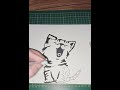 How To Draw A Cute Kitten - 60 Second Tutorial