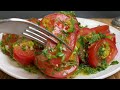 The most delicious tomato appetizer ever! 🍅 Magic salad - easy and fast!