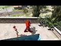 GTA 5 Ragdolls Team Color Hulk Jumps/Fails (Euphoria Physics) 179