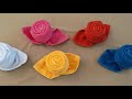How to make rose using towel | towel folding | towel art