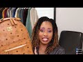 WHAT'S IN MY BAG  | MCM STARK VISETOS BACKPACK  | SHONTAY HARRELL