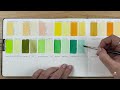 PART 1: Exploring MeiLiang Watercolors - Swatching Extravaganza! 🎨