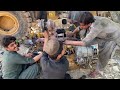 How The Large Vehicle Loader Head Restoration & Fix In The Local WrokShop Amazing Worker