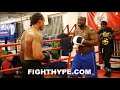 ANTHONY YARDE LANDS NASTY BODY SHOT & COACH SCREAMS IN PAIN: 