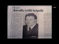 Ponsse 25 vuotta historiavideo 1995 | Ponsse - The First 25 Years, History Video 1995