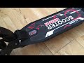 Adult kick scooter  (unboxing)   4k