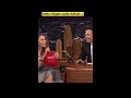 Sofia vergara sucks helium at the Jimmy Fallon show 🤣🤣