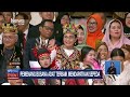 Presiden Beri Sepeda untuk 5 Pemenang Busana Adat Terbaik Upacara Penurunan Bendera HUT ke-78 RI
