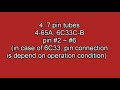 how to test tubes with your multimeter(filament continuity), from low to high power tubes