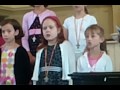 Mags singing in church choir 9-25-11