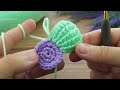 Woww!!!! Very easy, very sweet crochet motif flower motif making #crochet #knitting