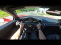 FERRARI 458 SPIDER | ONBOARD POV | TESTE DE RUA