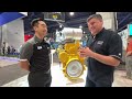 Cat launch new C13D 13 Litre engine at Conexpo - Allen Chen explains its key features and benefits