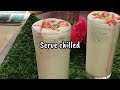 Healthy and Tasty BANANA MILK-SHAKE | How to make Banana Milk Shake at home | Easy Recipe