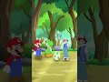 Mario VS Ash Ketchum #yoshi #pikachu