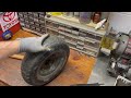 How to fix a flat spot in a flat free tire