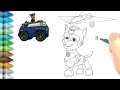 How to Draw Paw Patrol The Movie 🐾 Drawing Paw Patrol Chase