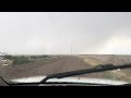 Strong storm and blowing dust 9 miles SW of Plymell, KS - June 13, 2024 (nearly full video)