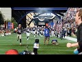 New England Patriots Come Out on The Field 10/01/2017