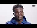 Bukayo Saka Reveals The Teammate Who Helped Him The Most | FAQs | @LADbible